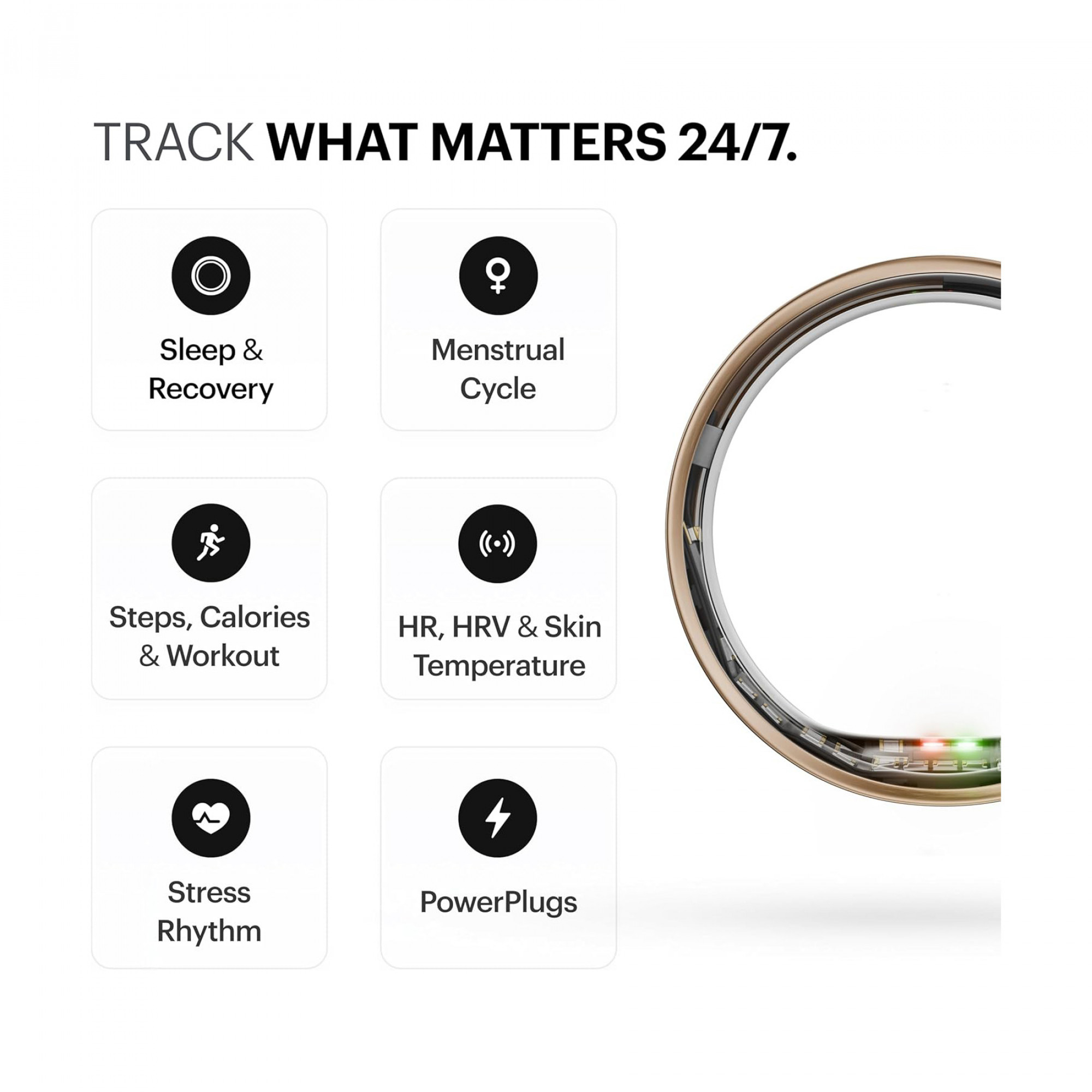 Умное кольцо ULTRAHUMAN Ring AIR (Brushed Rose Gold)